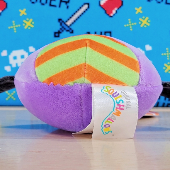 Squishmallow Blaze the Monster 3" Clip UltraSoft Stuffed Halloween Toy Plush NWT - Picture 7 of 12